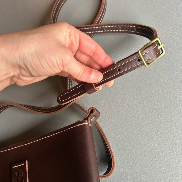 Portland Leather Rich Brown Shoulder Bag NEW 🆕 - Picture 11 of 13